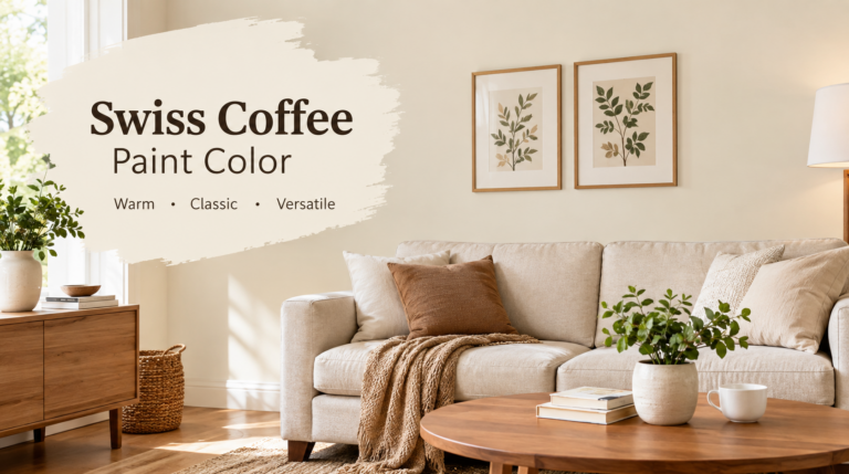 Swiss Coffee Paint Color: A Warm and Timeless Choice for Your Home Swiss Coffee Paint Color
